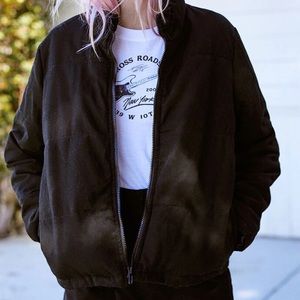 Brandy Melville Black Puffer Jacket